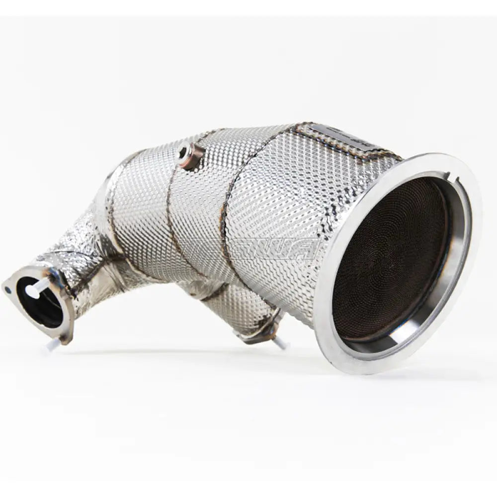 Milltek Audi S4 3.0 Turbo V6 B9 - Saloon/Sedan & Avant (Sport Diff Models Only & Without Brace Bars) 2016-2023 HJS Tuning ECE Exhaust Downpipes Exhaust