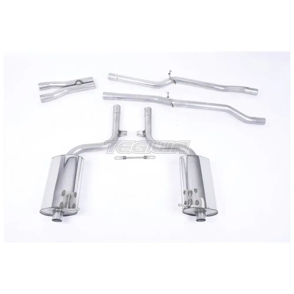 Milltek Audi S4 4.2 V8 quattro B6 Saloon/Sedan Avant & Cabriolet 2003-2005 Cat-back Exhaust