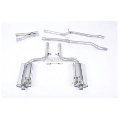 Milltek Audi S4 4.2 V8 quattro B6 Saloon/Sedan Avant & Cabriolet 2003-2005 Cat-back Exhaust