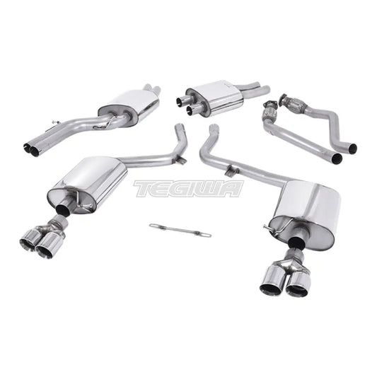 Milltek Audi S5 3.0 TFSI B8 Coupe & Cabriolet (S tronic) 2009-2011 Cat-back Exhaust