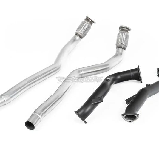 Milltek Audi S7 Sportback 4.0 TFSI quattro S tronic 2012-2018 Large-bore Exhaust Downpipes and Cat Bypass Exhaust Pipes Exhaust - Milltek Fitment