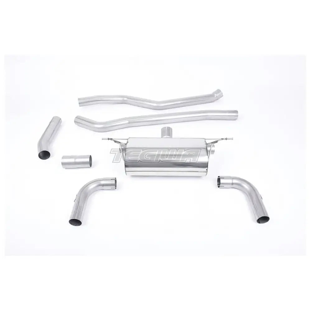 Milltek BMW 3 Series F30 320i L M Sport Saloon (Long wheelbase) (LCI models None xDrive Non-OPF & B48 Engine) 2015-2019 Cat-back Exhaust