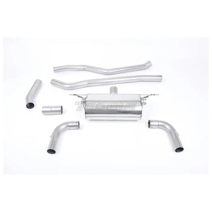Milltek BMW 3 Series F30 320i L M Sport Saloon (Long wheelbase) (LCI models None xDrive Non-OPF & B48 Engine) 2015-2019 Cat-back Exhaust