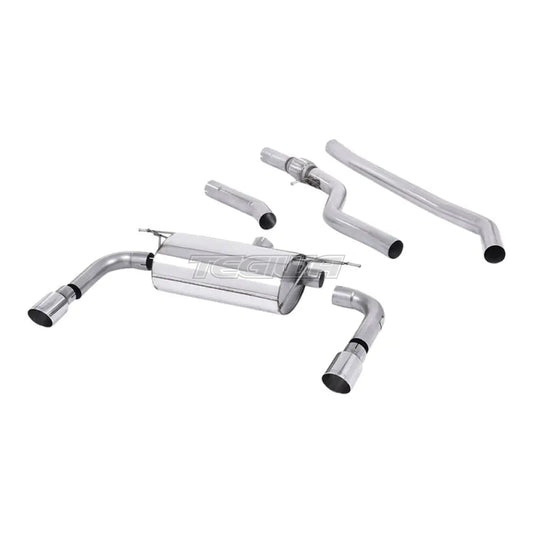 Milltek BMW 3 Series F30 328i M Sport Automatic (without Tow Bar, None xDrive & N20 Engine Only) 2012-2015 Cat-back Exhaust - SSXBM962