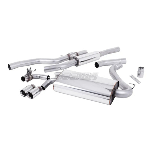Milltek BMW 4 Series F32 428i Coupe (Manual Gearbox, without Tow Bar, None xDrive & N20 Engine Only) 2014-2018 Cat-back Exhaust