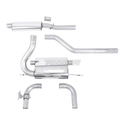 Milltek Ford Focus Mk3 RS 2.3-litre EcoBoost 4wd 5-Door Hatchback 2016-2018 Cat-back Exhaust