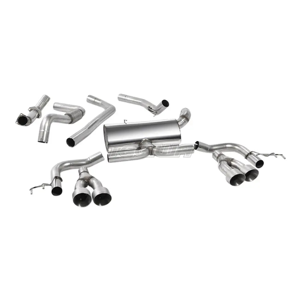 Milltek Honda Civic Type R FK2 Turbocharged 2.0 litre i-VTEC (LHD models only) 2015-2017 Cat-back Exhaust