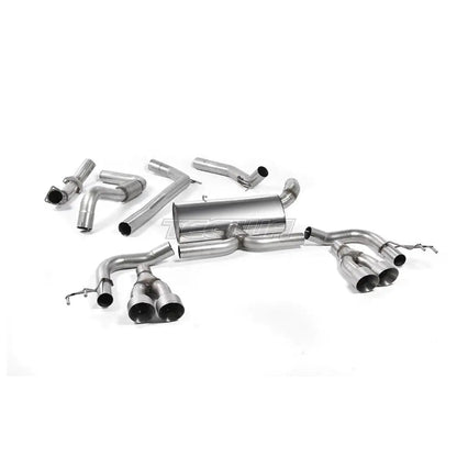 Milltek Honda Civic Type R FK2 Turbocharged 2.0 litre i-VTEC (LHD models only) 2015-2017 Cat-back Exhaust