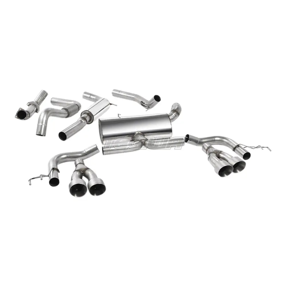 Milltek Honda Civic Type R FK2 Turbocharged 2.0 litre i-VTEC (LHD models only) 2015-2017 Cat-back Exhaust