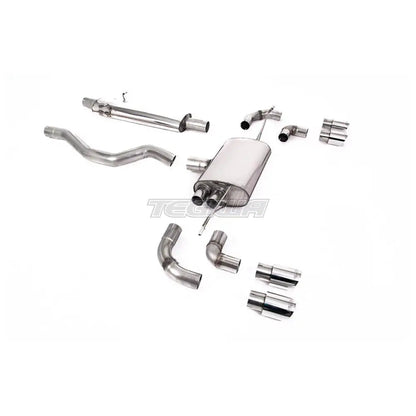 Milltek Land Rover Defender 110 2.0 I4 P300 & P400e (OPF/GPF and Non-OPF/GPF Equipped Vehicle Compatible) 2020-2023 Particulate Filter-back Exhaust