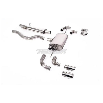 Milltek Land Rover Defender 110 3.0 I6 P400 (OPF/GPF and None-OPF/GPF Equipped Vehicle Compatible) 2020-2023 Particulate Filter-back Exhaust