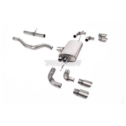 Milltek Land Rover Defender 90 2.0 I4 P300 & P400e (OPF/GPF and Non-OPF/GPF Equipped Vehicle Compatible) 2020-2023 Particulate Filter-back Exhaust