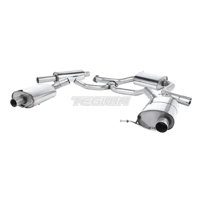 Milltek Skoda Octavia vRS 2.0 TSI 245PS Hatch & Estate (manual and DSG-auto Non-OPF/GPF & Post Facelift) 2018-2019 Cat-back Exhaust
