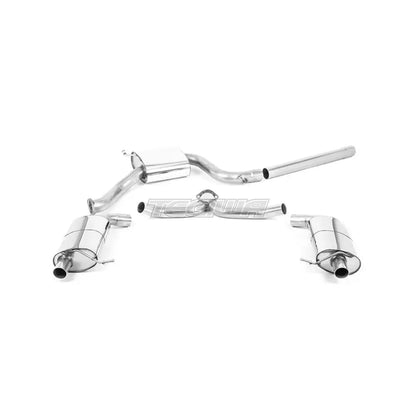 Milltek Skoda Octavia vRS 2.0 TSI 245PS Hatch & Estate (manual and DSG-auto OPF/GPF Only & Post Facelift) 2019-2020 Cat-back Exhaust