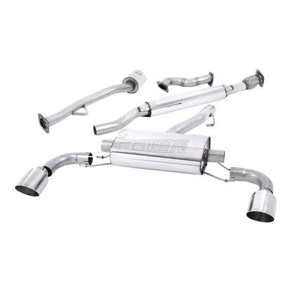 Milltek Subaru BRZ 2.0-litre 2012-2021 Primary Cat-back Exhaust