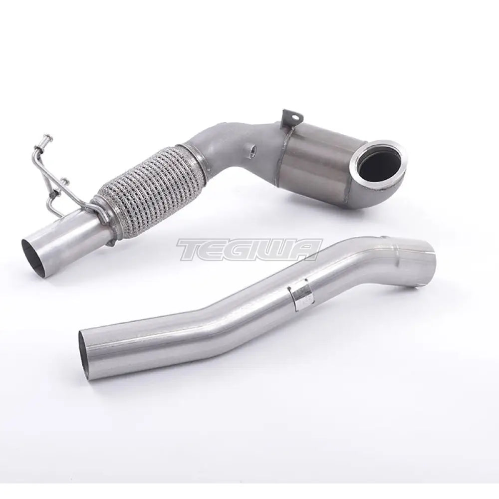 Milltek Volkswagen Golf MK7.5 GTi (Performance Pack Models & Non OPF/GPF Equipped Models Only) 2017-2018 Large Bore Downpipe and Hi-Flow Sports Cat Exhaust - Fits with Milltek System - SSXVW261