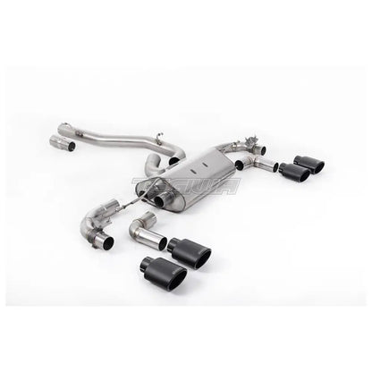 Milltek Volkswagen Golf Mk7.5 R 2.0 TSI 300PS (GPF Equipped Models Only) - 80mm Race Systems 2019-2022 Cat-back Exhaust