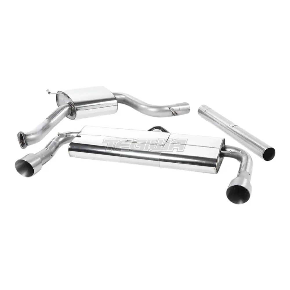 Milltek Volkswagen Golf MK7 GTi (including GTi Performance Pack, Clubsport & Clubsport S models) 2013-2016 Cat-back Exhaust - Titanium Tips - SSXVW227