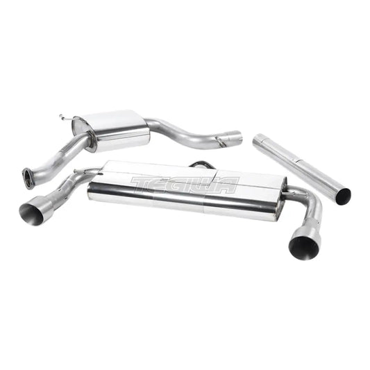 Milltek Volkswagen Golf MK7 GTi (including GTi Performance Pack, Clubsport & Clubsport S models) 2013-2016 Cat-back Exhaust - Titanium Tips - SSXVW227
