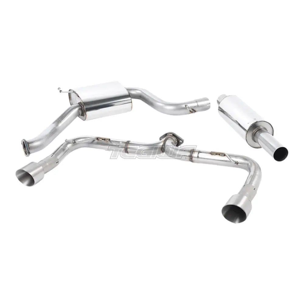 Milltek Volkswagen Golf MK7 GTi (including GTi Performance Pack, Clubsport & Clubsport S models) 2013-2016 Cat-back Exhaust - Titanium Tips - SSXVW228