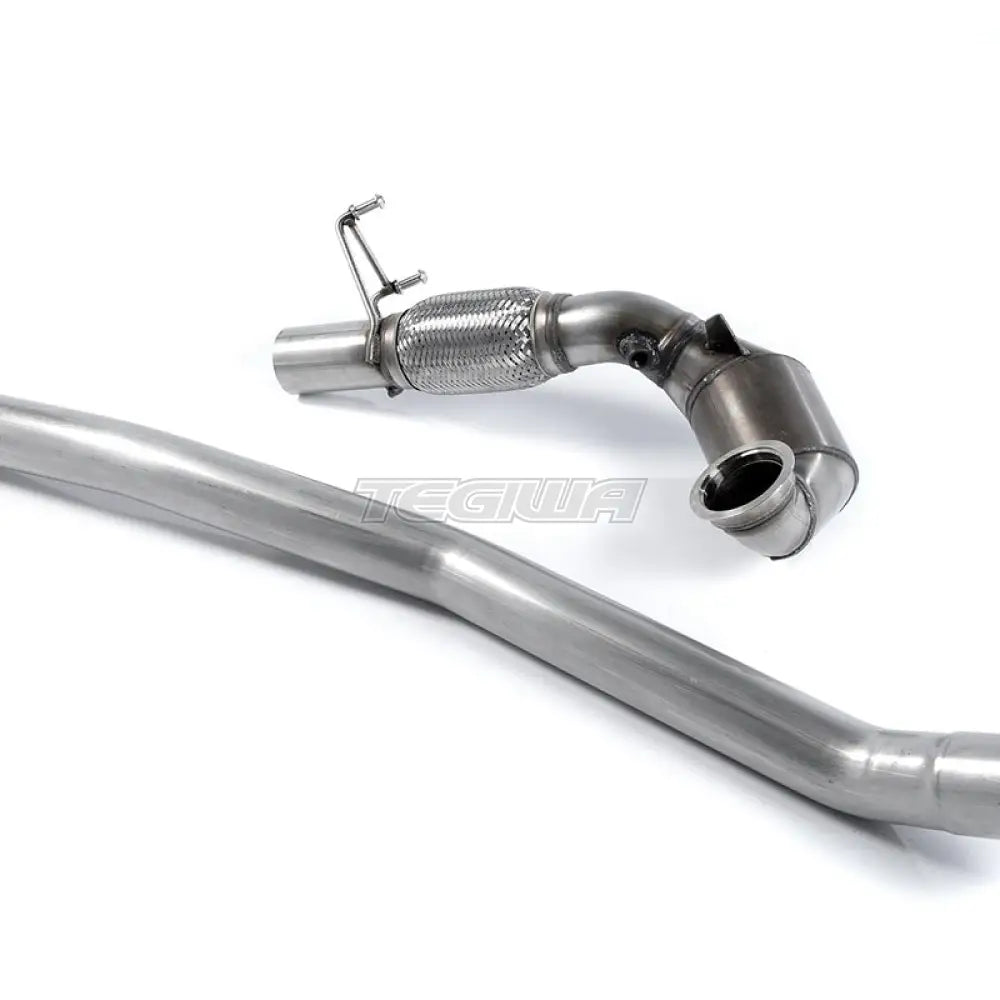 Milltek Volkswagen Golf MK7 GTi (including GTi Performance Pack, Clubsport & Clubsport S models) 2013-2016 Large Bore Downpipe and Hi-Flow Sports Cat Exhaust - Fits with Milltek System - SSXVW283