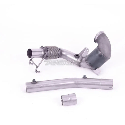 Milltek Volkswagen Polo GTI 2.0 TSI (AW 5 Door) - GPF/OPF Models Only 2019-2021 Hi-Flow Sports Cat and Downpipe Exhaust - Non-Resonated Fits with OE System - SSXVW563