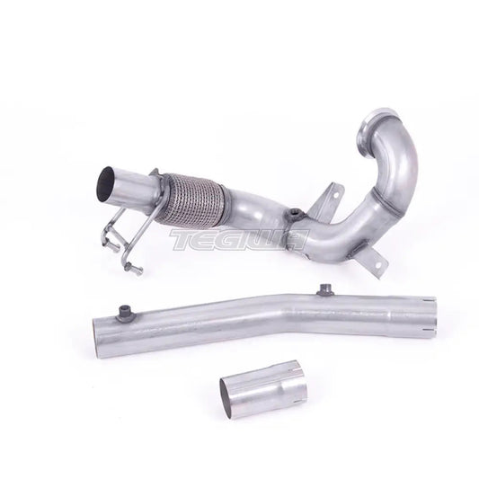 Milltek Volkswagen Polo GTI 2.0 TSI (AW 5 Door) - GPF/OPF Models Only 2019-2021 Large-bore Downpipe and De-cat Exhaust - Non-Resonated Fits with Milltek System - SSXVW561