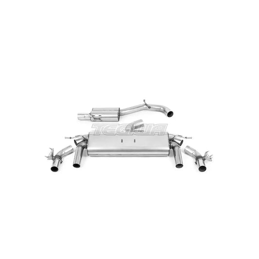 Milltek Volkswagen T-Roc R 2.0TSI 300ps (with OPF/GPF) 2019-2023 Cat-back Exhaust