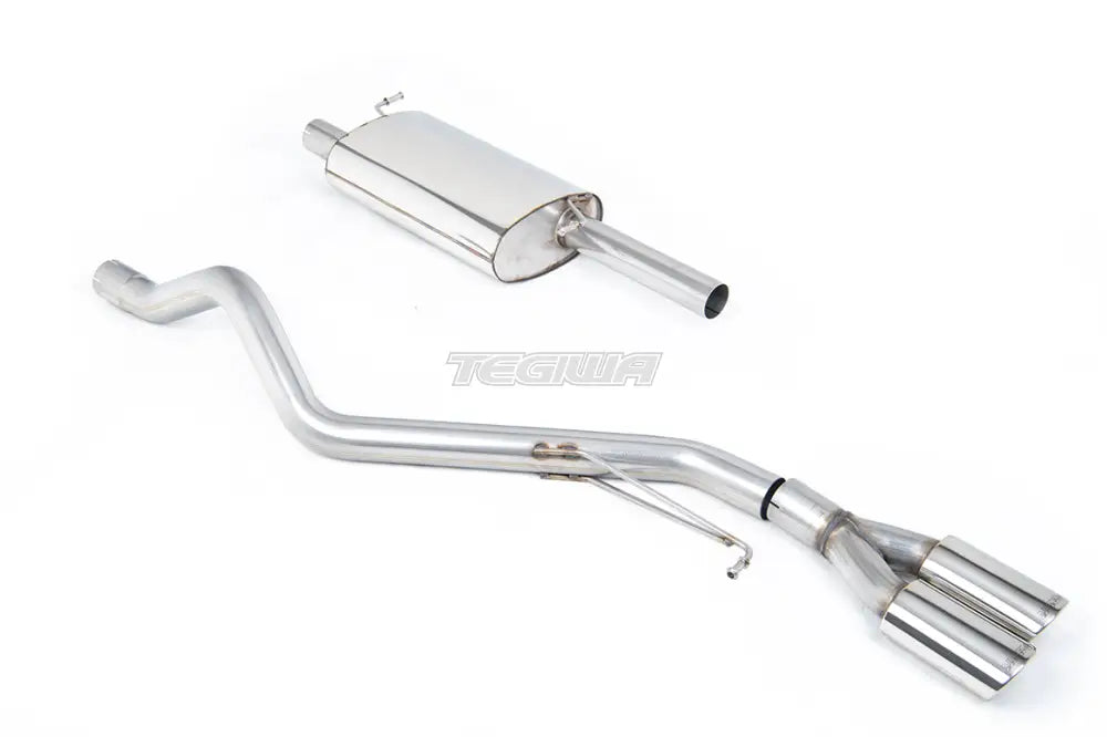 Milltek Volkswagen Transporter \ Caravelle T6 SWB 150/180/204PS 2.0-Litre BiTDI 2WD and 4MOTION 2015-2023 Particulate Filter-back Exhaust