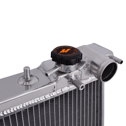 Mishimoto 17.4" x 27.7" Single Pass 2-Row Race Aluminium Radiator