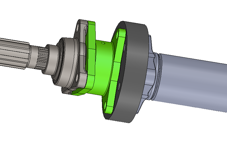 Gearmotive ZF Sequential Propshaft Adaptor