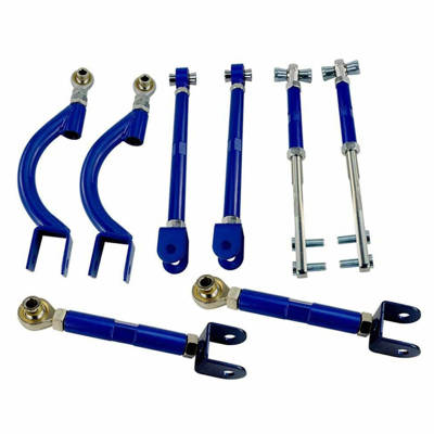 CDM Nissan S14 200SX Adjustable rear suspension lower, camber, toe link control arm kit